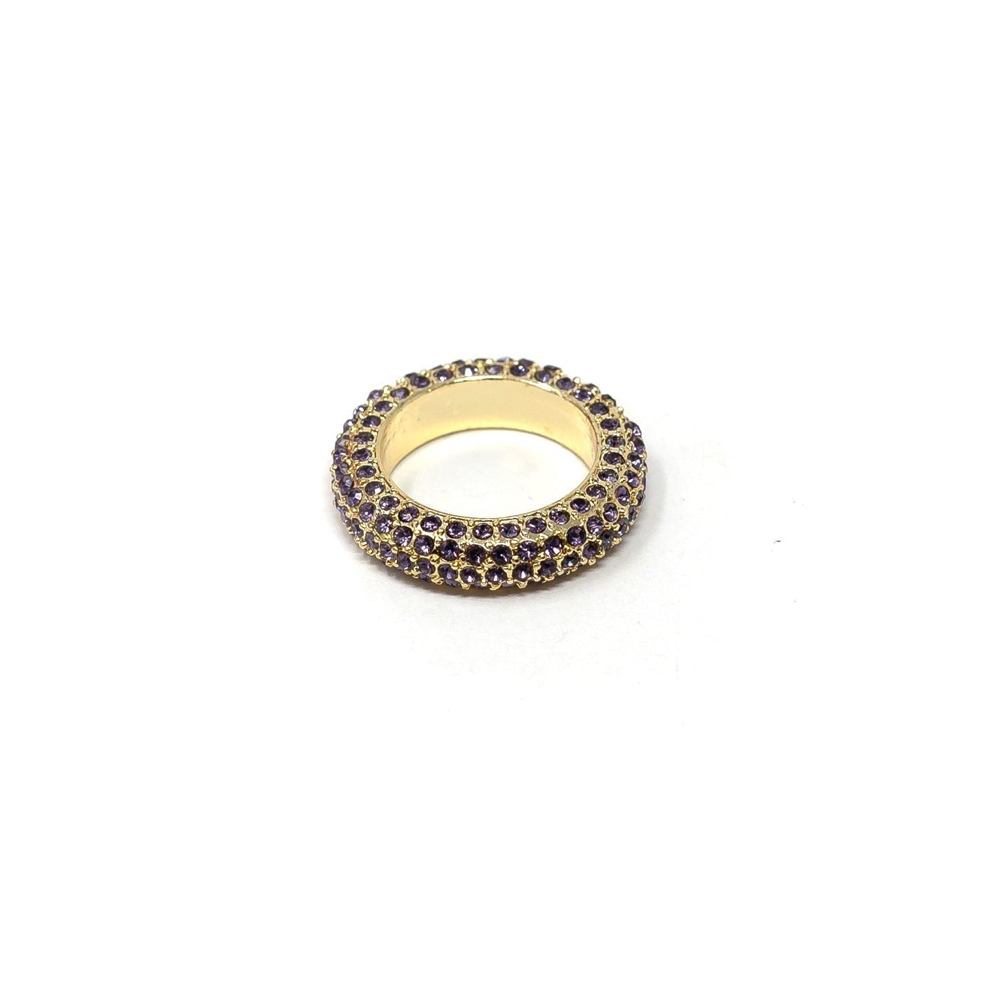 Darling Diva Lavender Crystal Ring