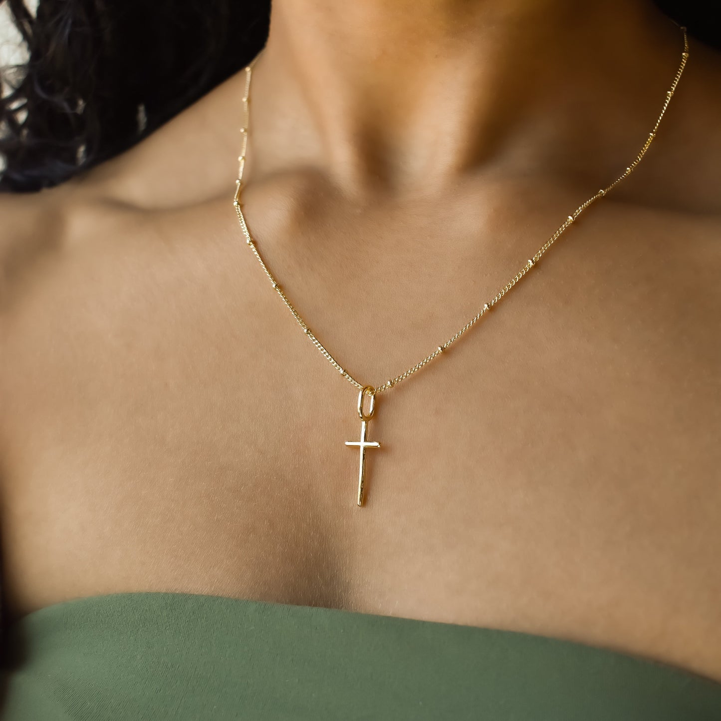 Zoe Cross Charm