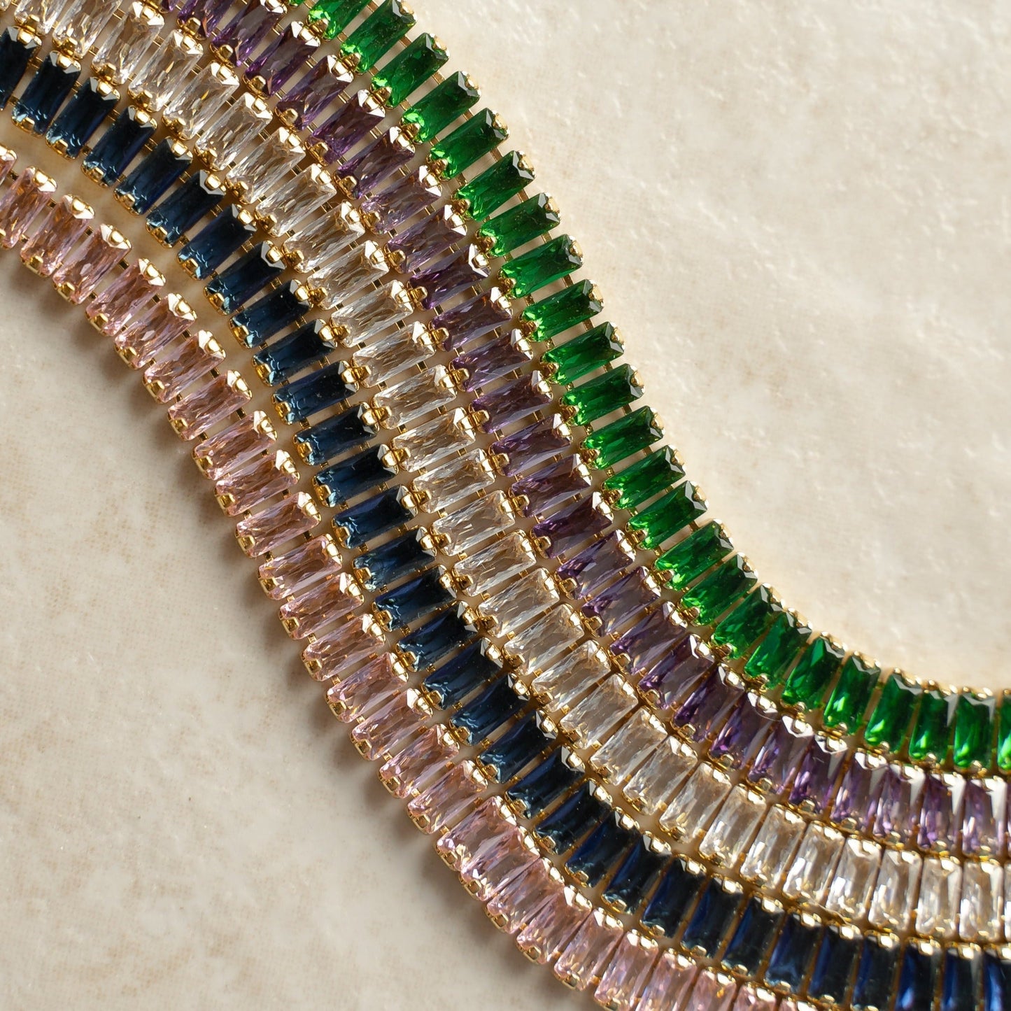 Baguette Burst Bracelet