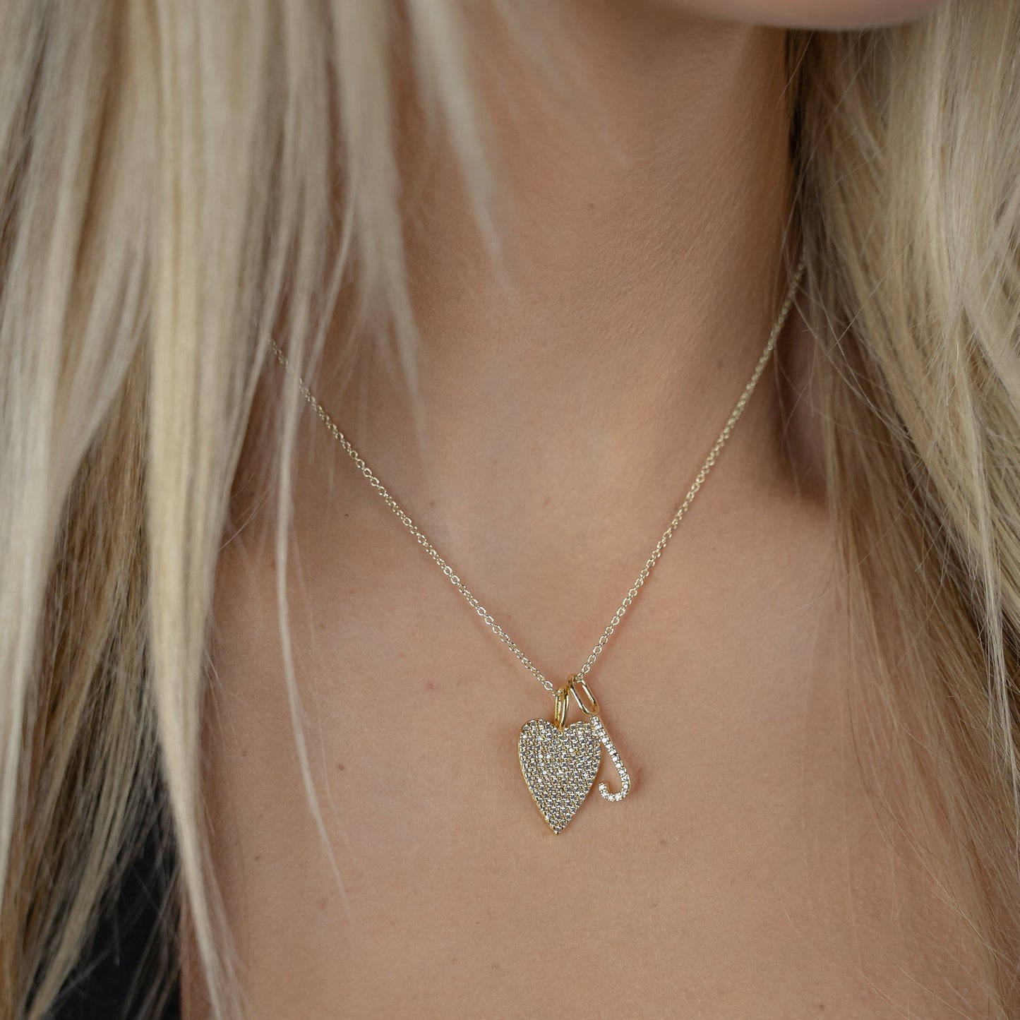 Sleek Initial Charm