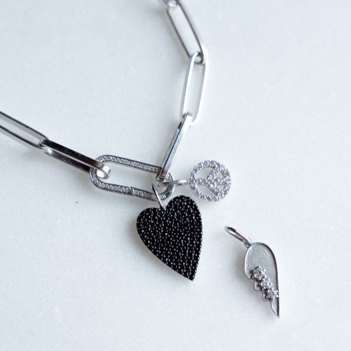 Moody Heart Charm