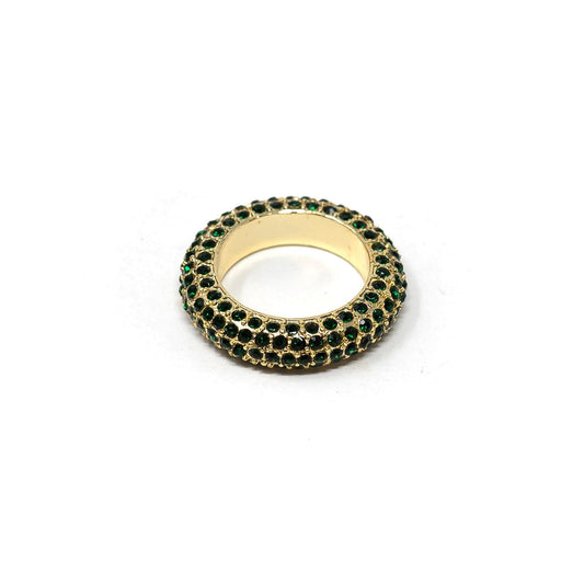 Darling Diva Emerald Crystal Ring