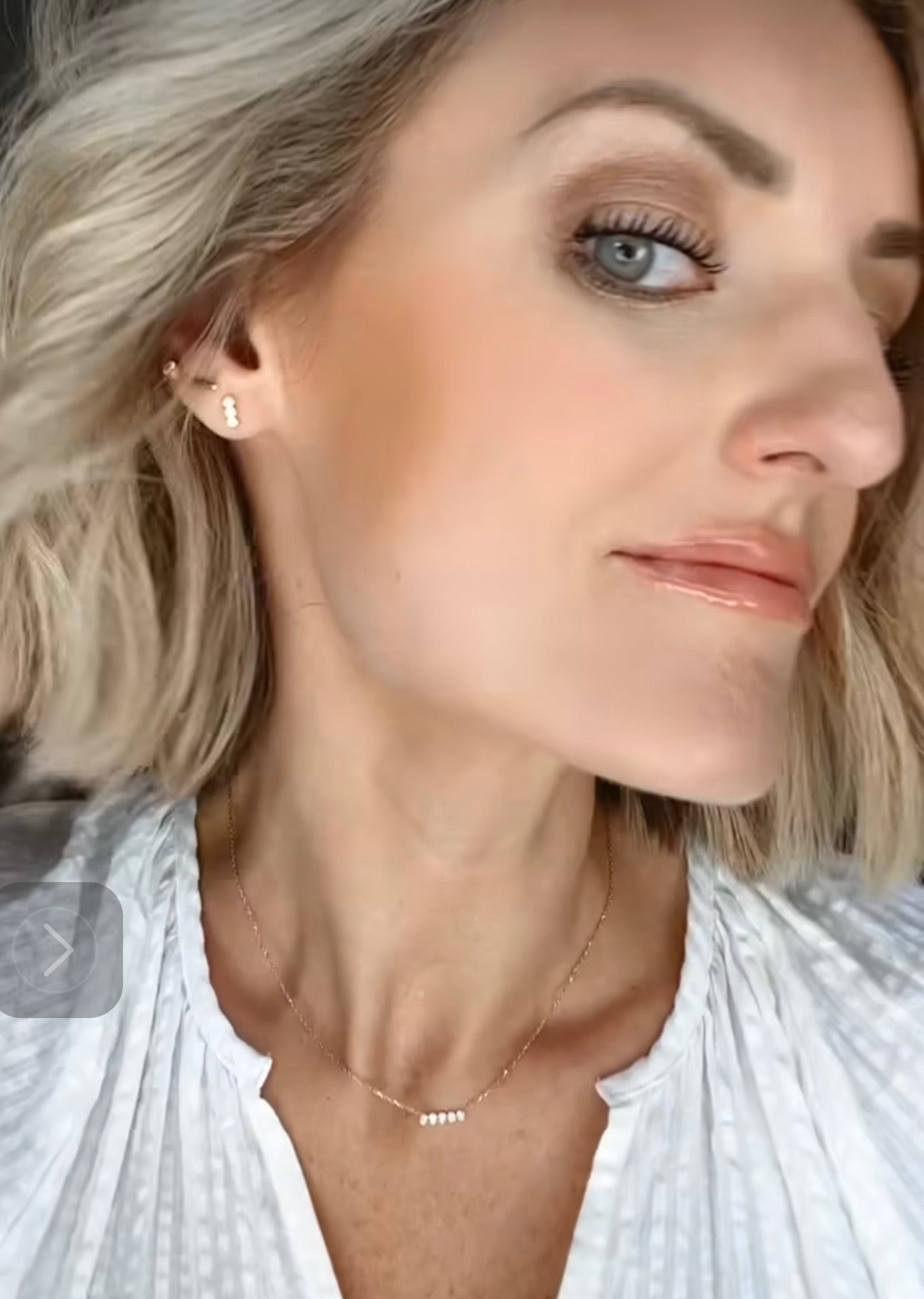 Loverly Crystal Bar Earrings