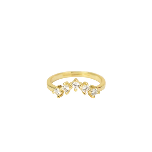Adjustable Curved Stacking Ring