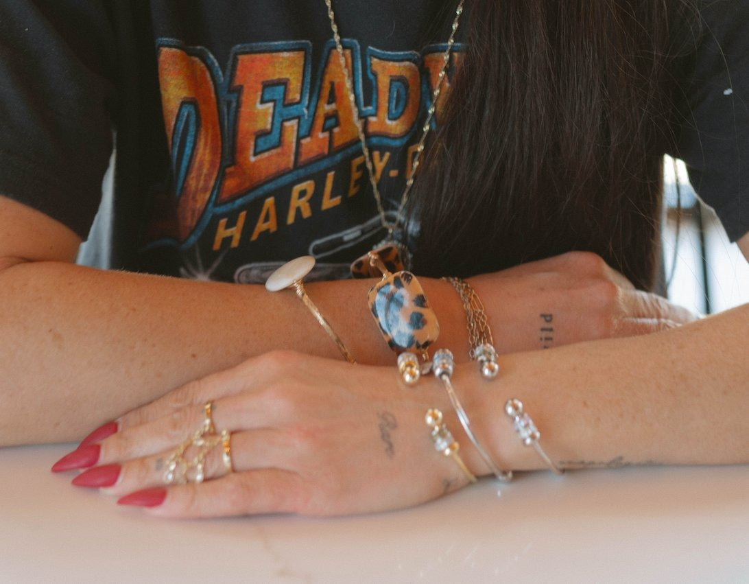 Slider Charm Cuff