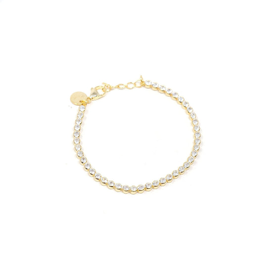 Morgan Bezel Tennis Bracelet
