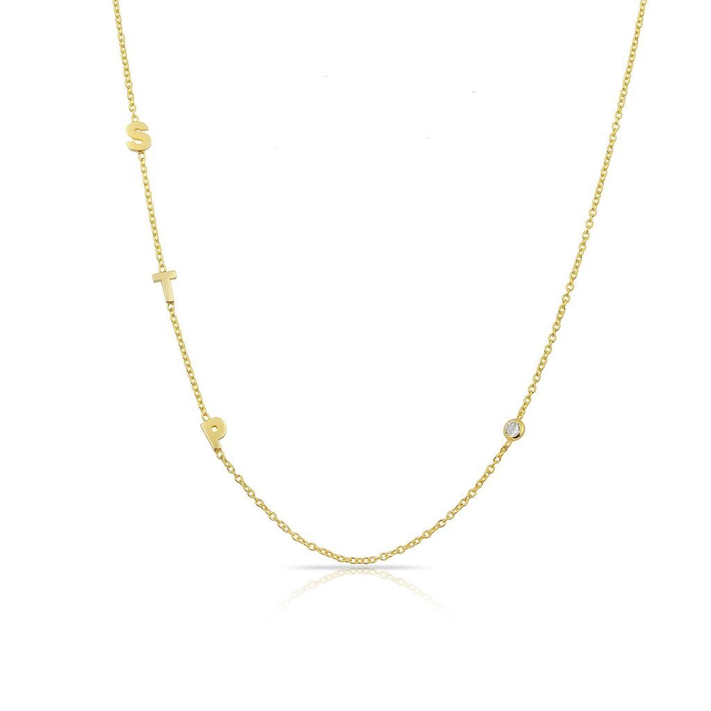 Custom Love Letters Necklace