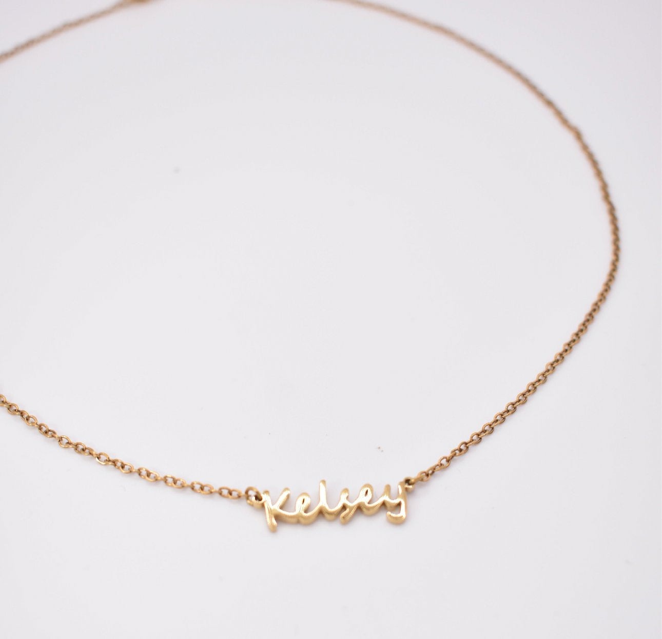 Custom Dainty Name Necklace