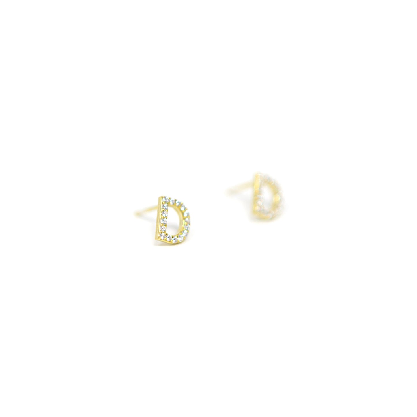 Classic Initial Earrings