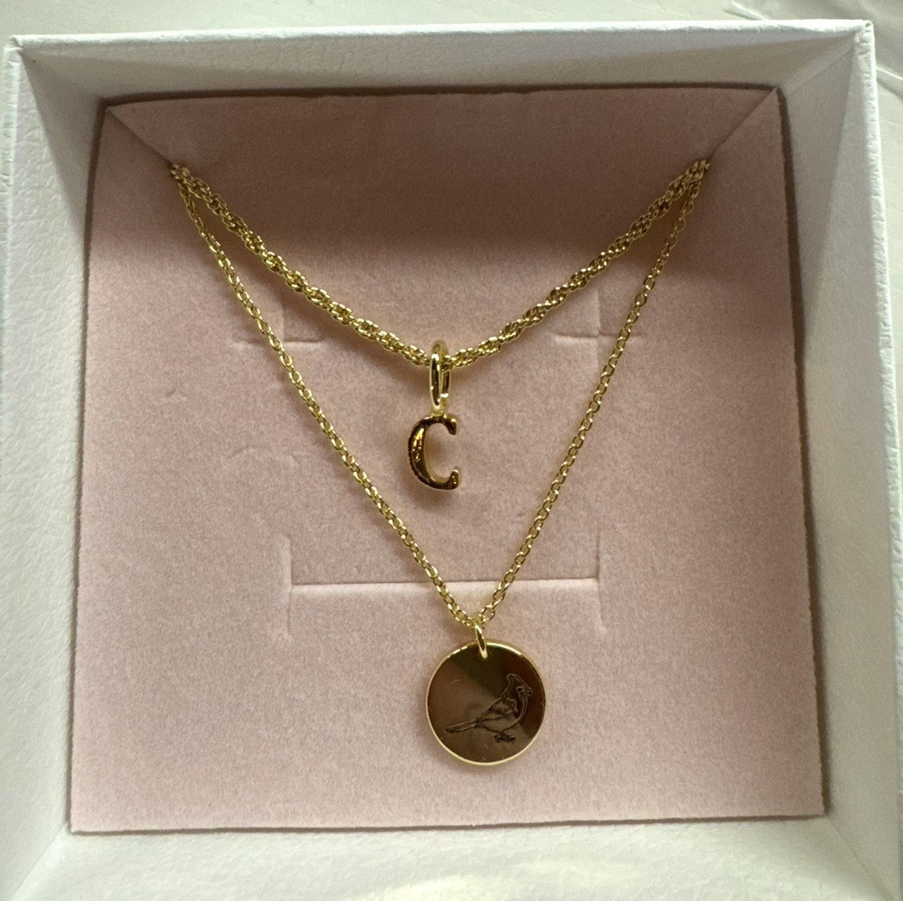 The Crew Cardinal Charm Necklace