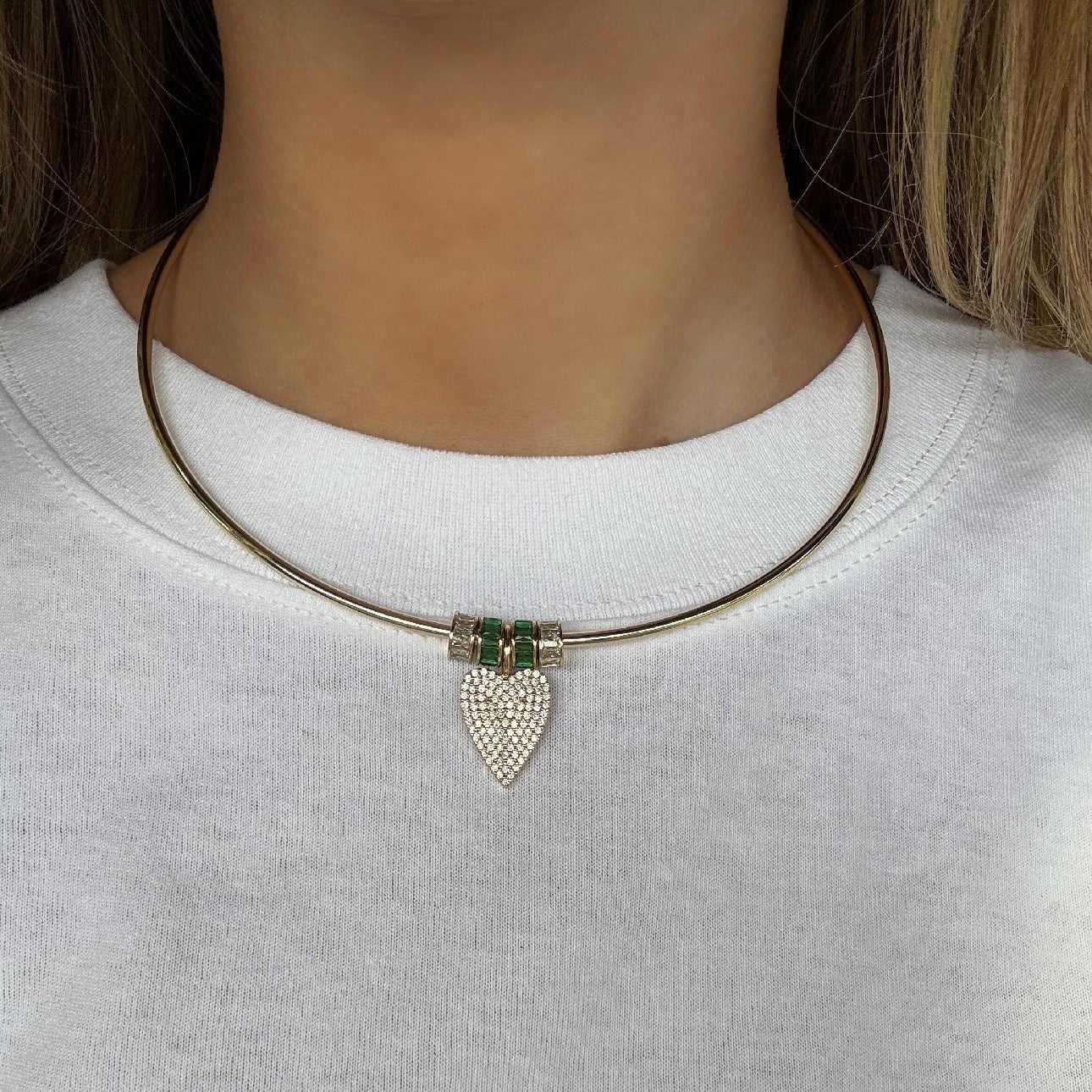 Collar Charm Necklace