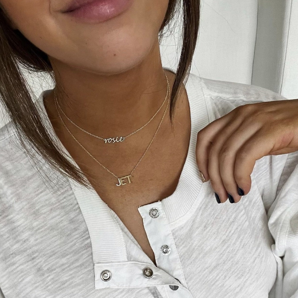 Custom Dainty Name Necklace