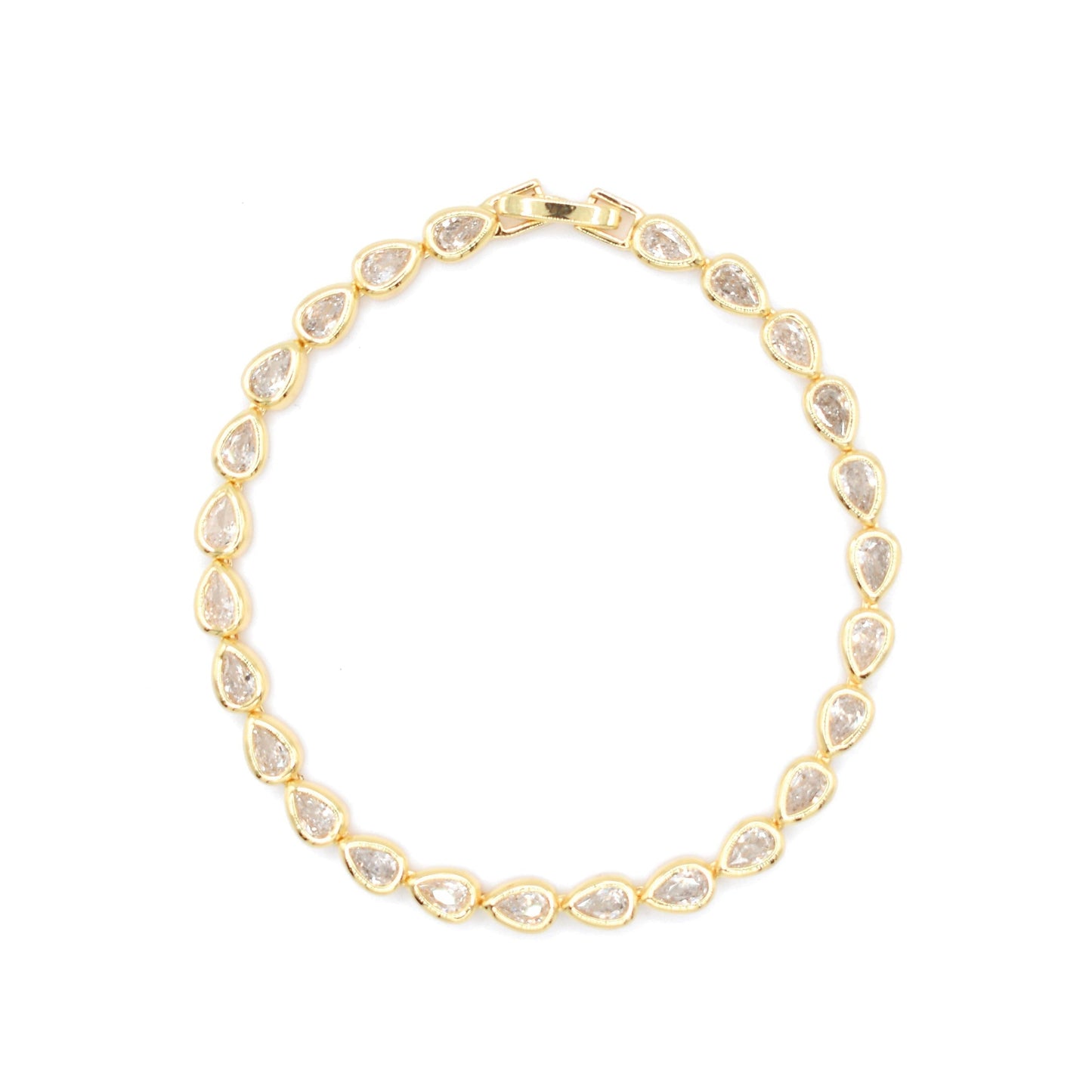 Golden Teardrop Bracelet