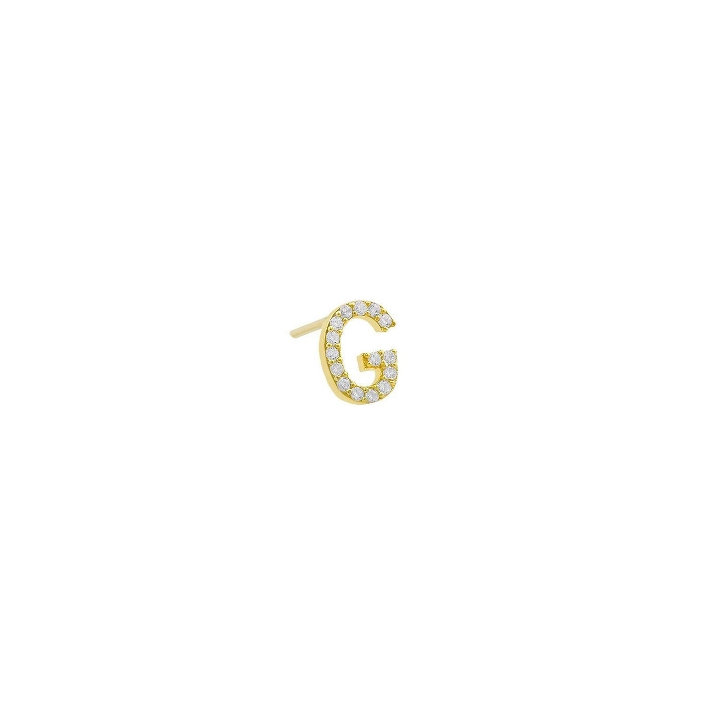 Classic Initial Earrings