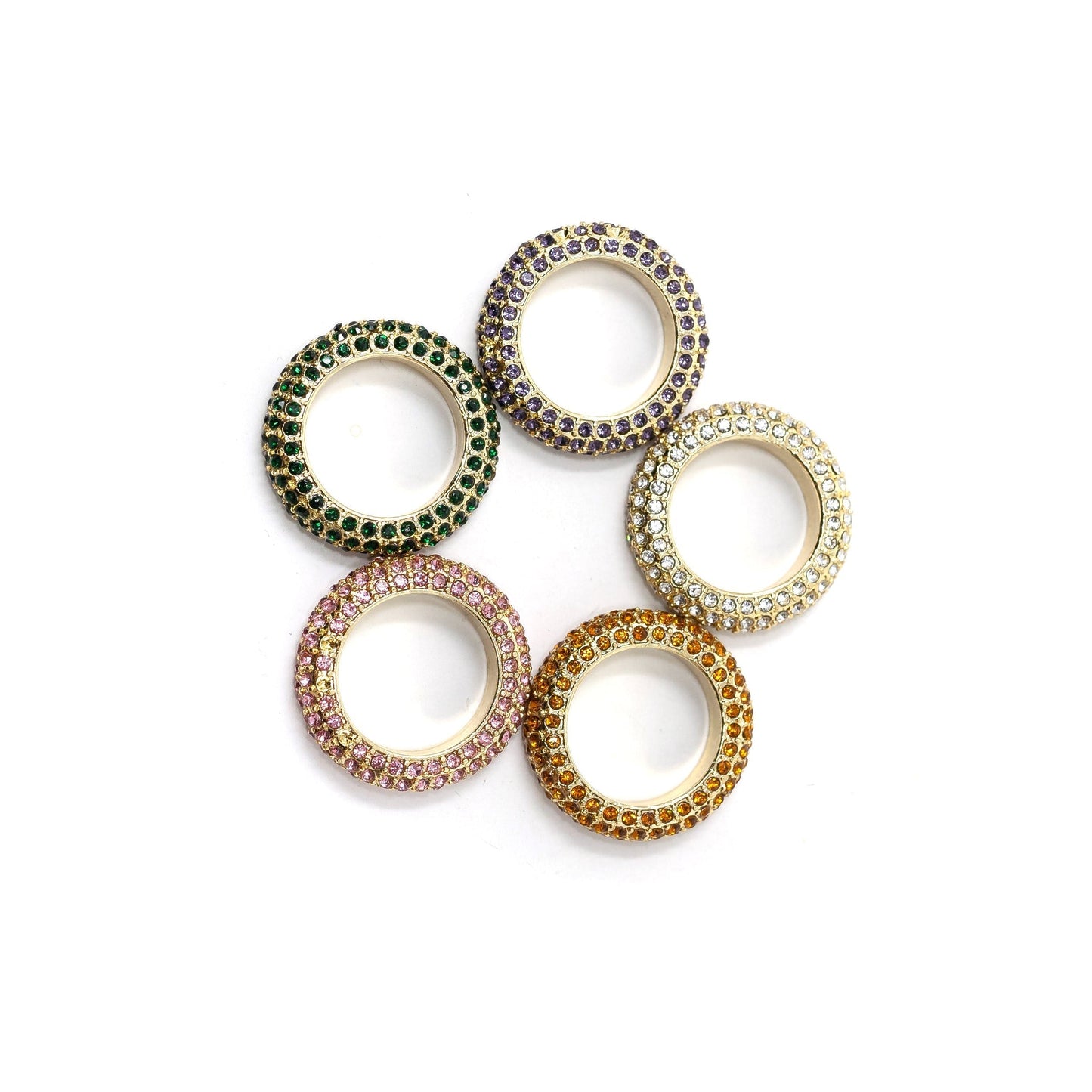 Darling Diva Rose Crystal Ring