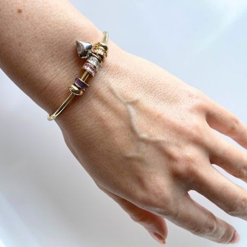 Slider Charm Cuff