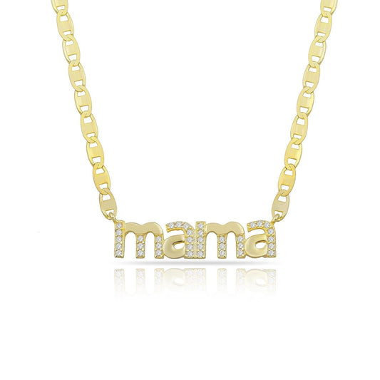 Anchor Chain Mama Necklace