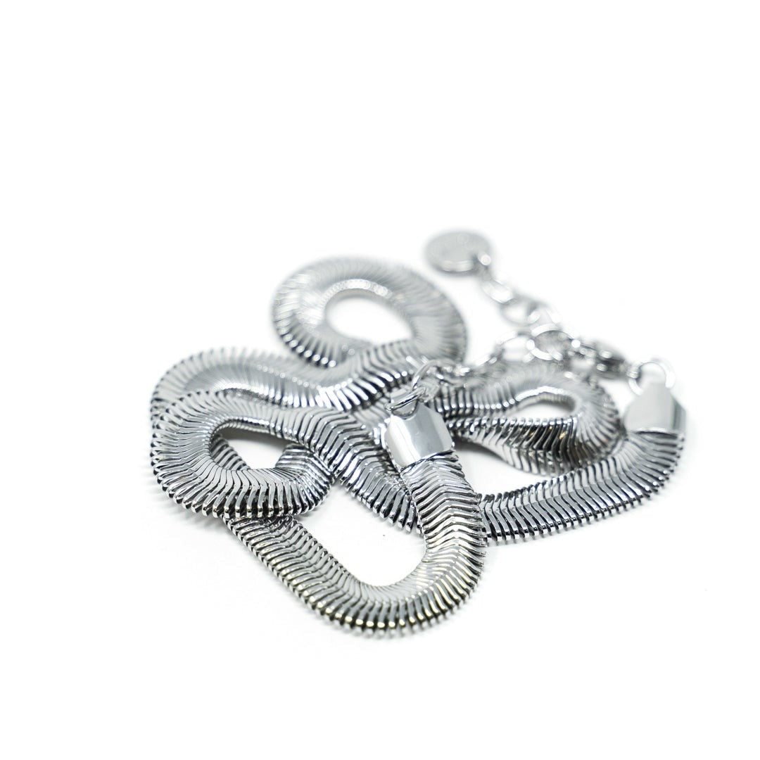 Liquid Gold Herringbone Necklace